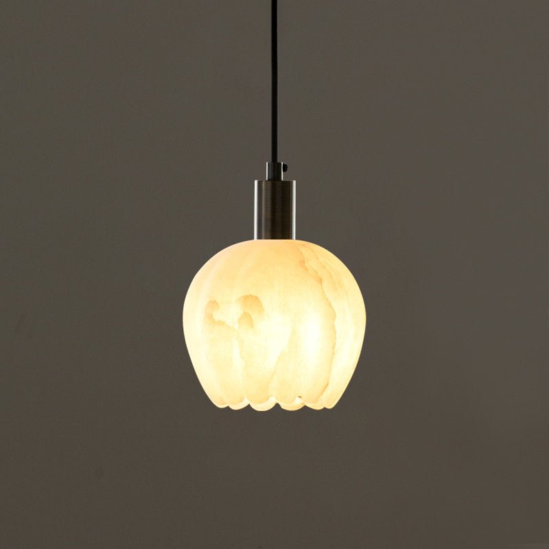 Mian Alabaster Pendant Lamp-Neutral Decor