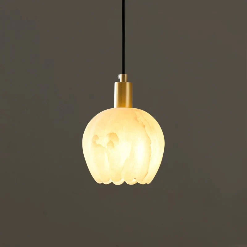 Mian Alabaster Pendant Lamp-Neutral Decor