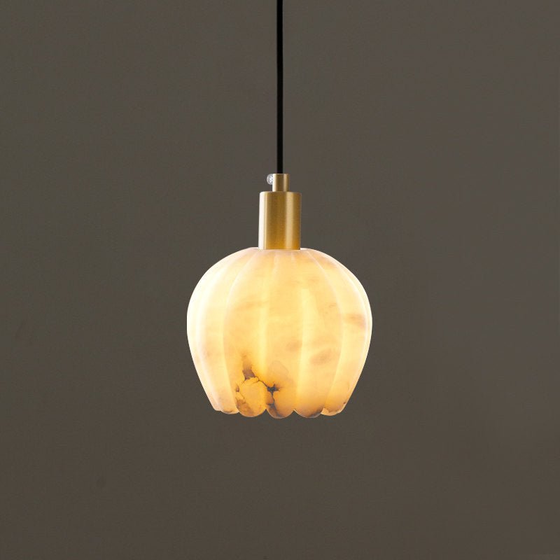 Mian Alabaster Pendant Lamp-Neutral Decor