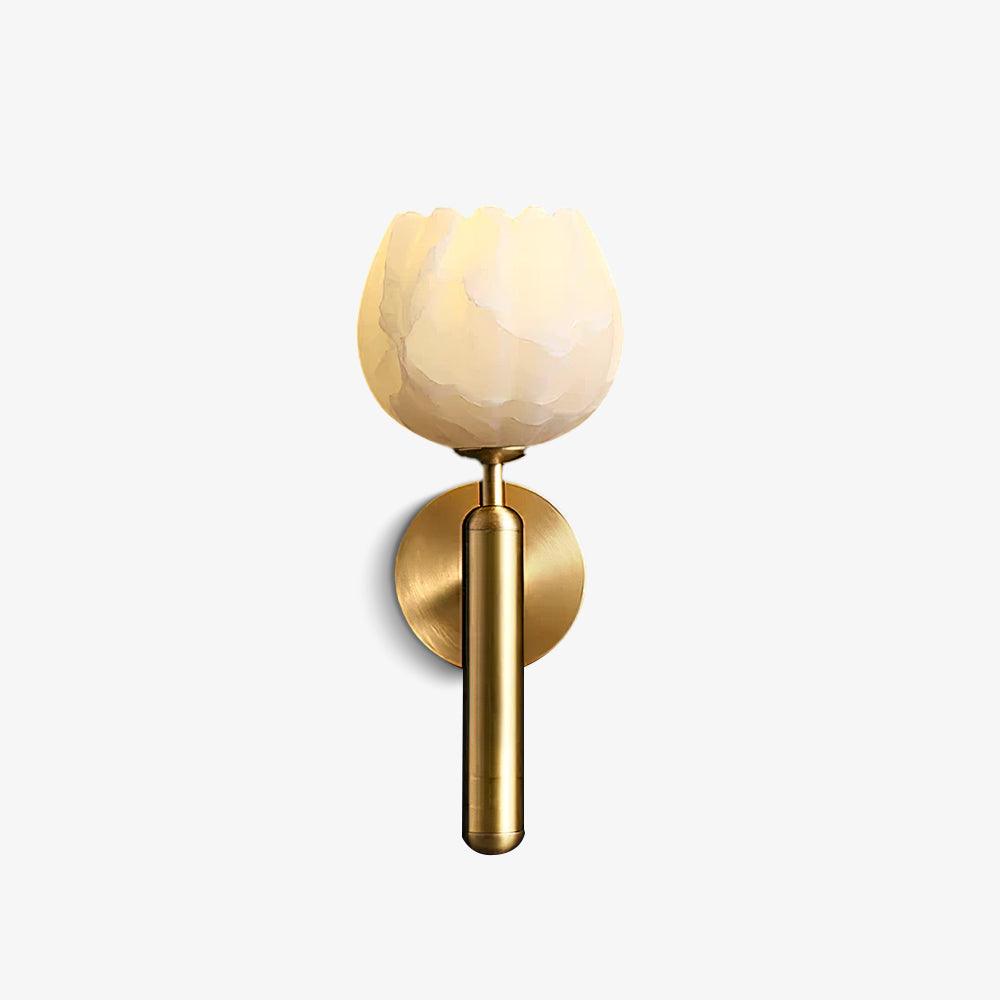 Ralin Alabaster Flowers Wall Lamp - Neutralighting