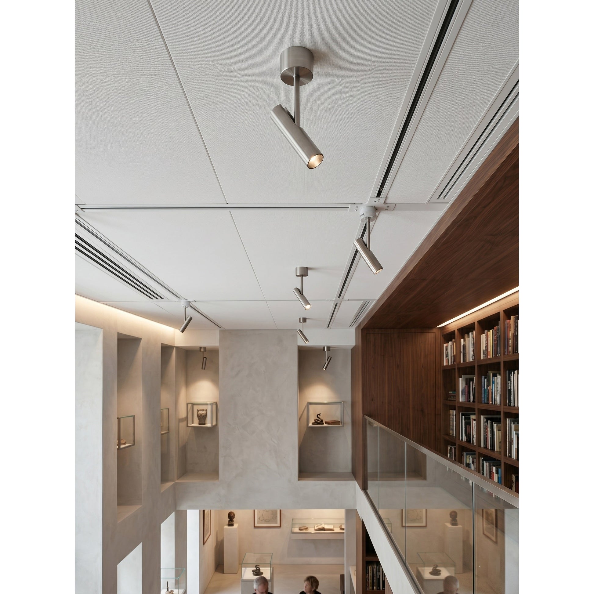 The Mib spotlight installed in a minimalist home office.