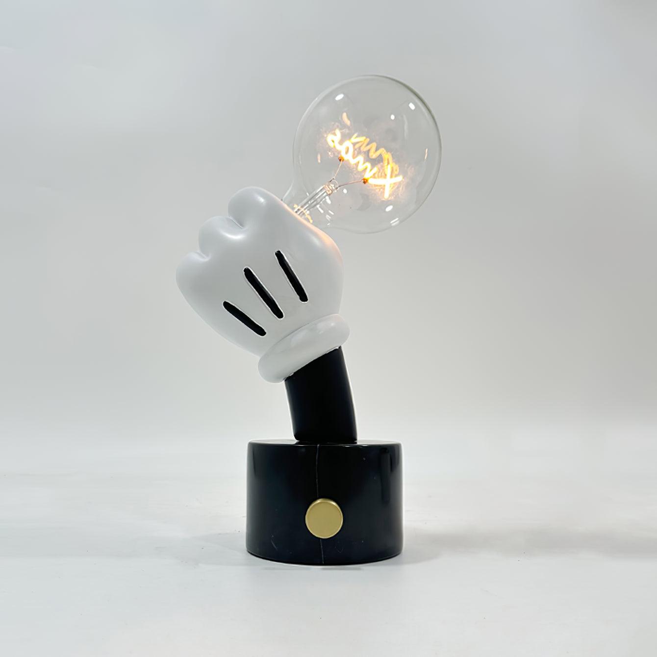 Cosoril Cartoon Gloved Table Lamp-Neutral Decor