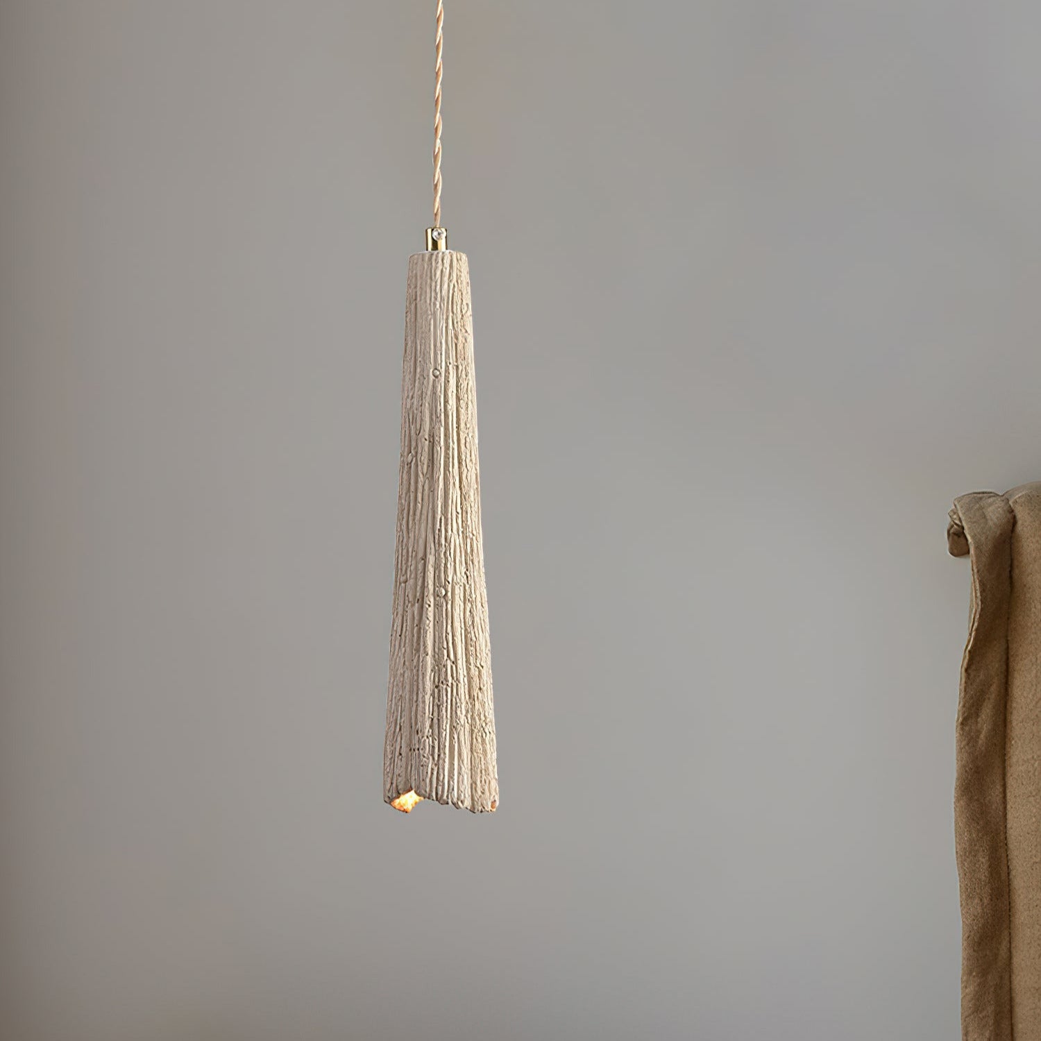 Kirae Textured Pendant Lights Cement - Neutralighting