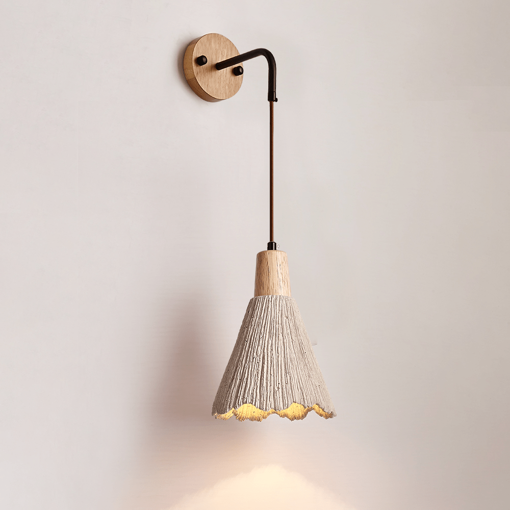 Microcement Wall Lamp-Neutral Decor