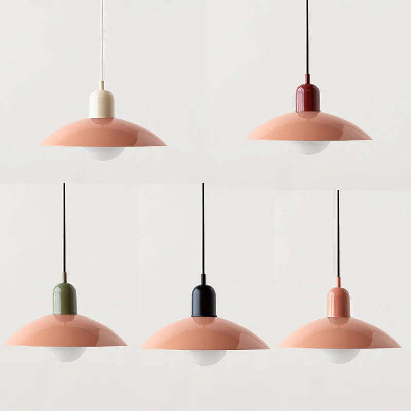 Aira Pendant Light Modern Colorful Dome-shaped - Neutral Decor