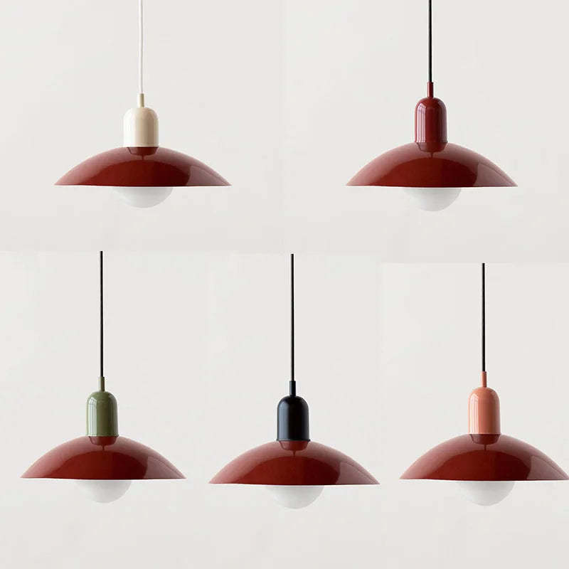 Aira Pendant Light Modern Colorful Dome-shaped - Neutral Decor