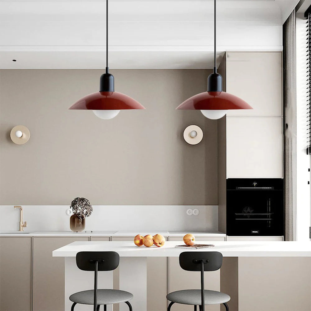 Aira Pendant Light Modern Colorful Dome-shaped - Neutral Decor