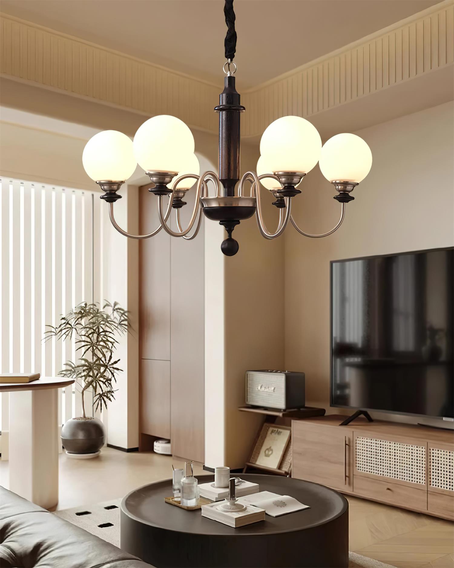 Lumivian 8-Light Globe Chandelier