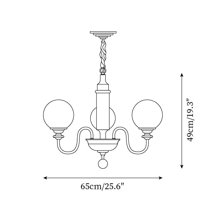 Lumivian 8-Light Globe Chandelier