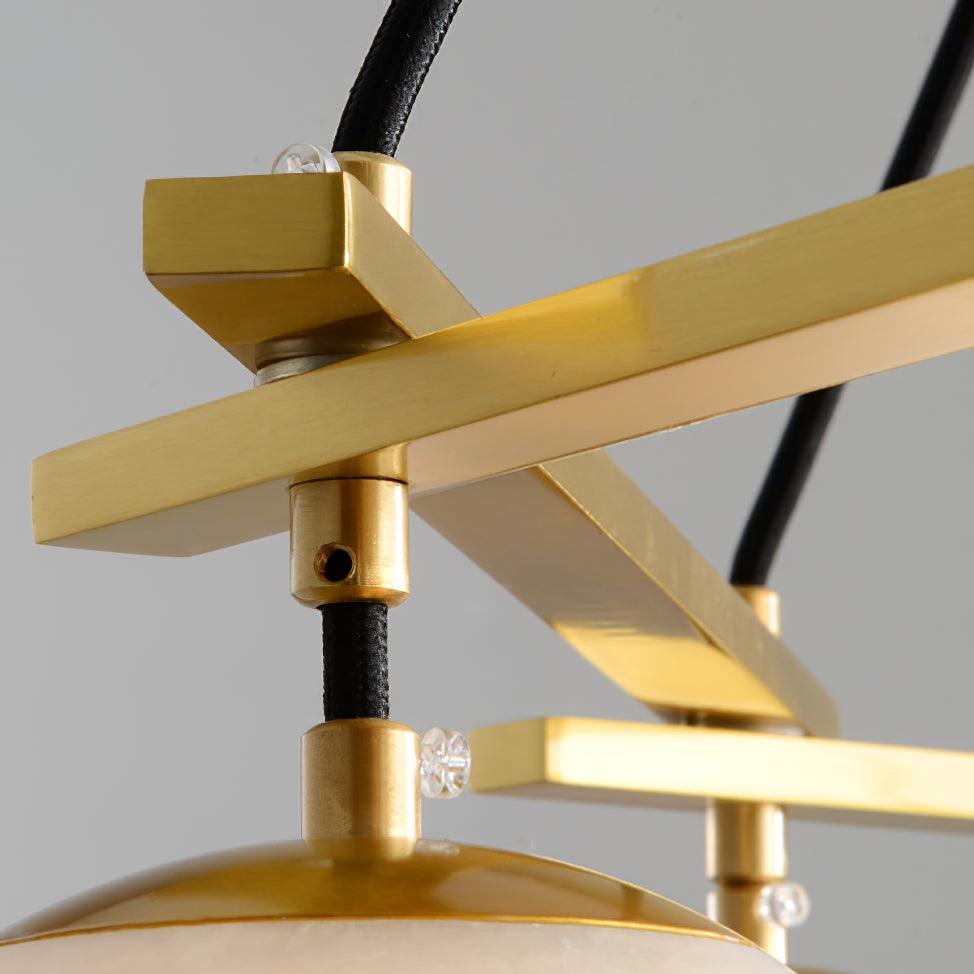 Lunara Alabaster Chandelier Light-Neutral Decor