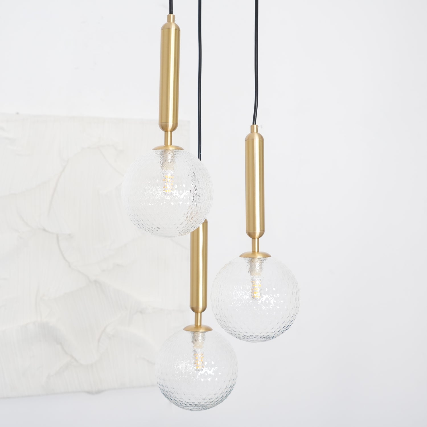 Aurelion Brass Industrial Pendant Light-Neutral Decor