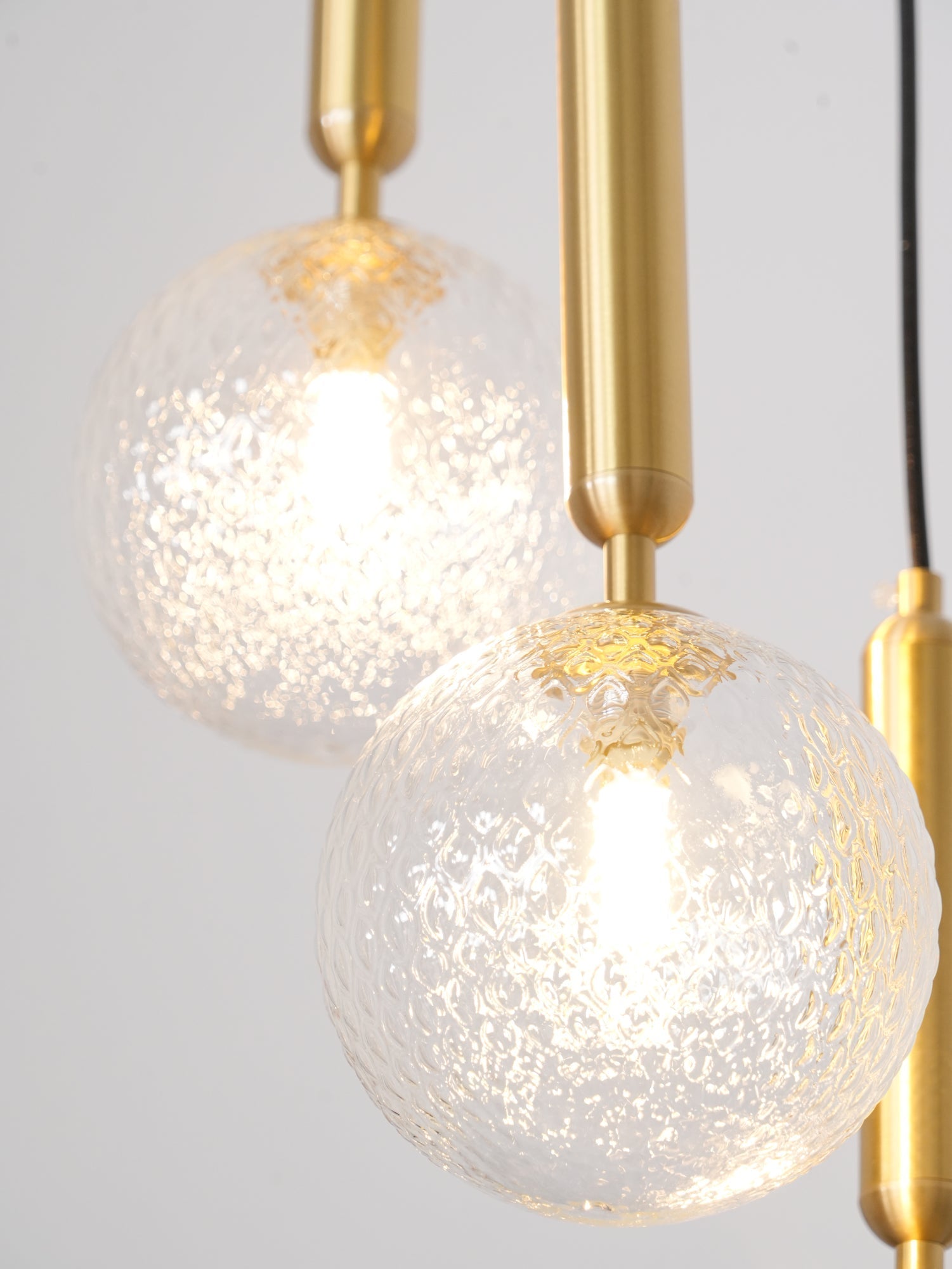 Aurelion Brass Industrial Pendant Light-Neutral Decor