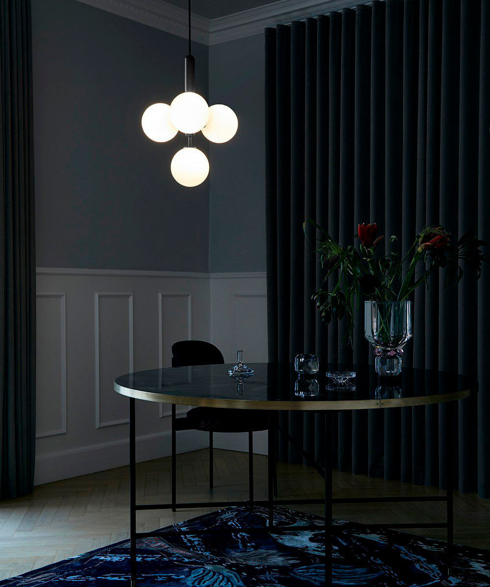 Larenol Glass Classic Industrial Pendant Light-Neutral Decor