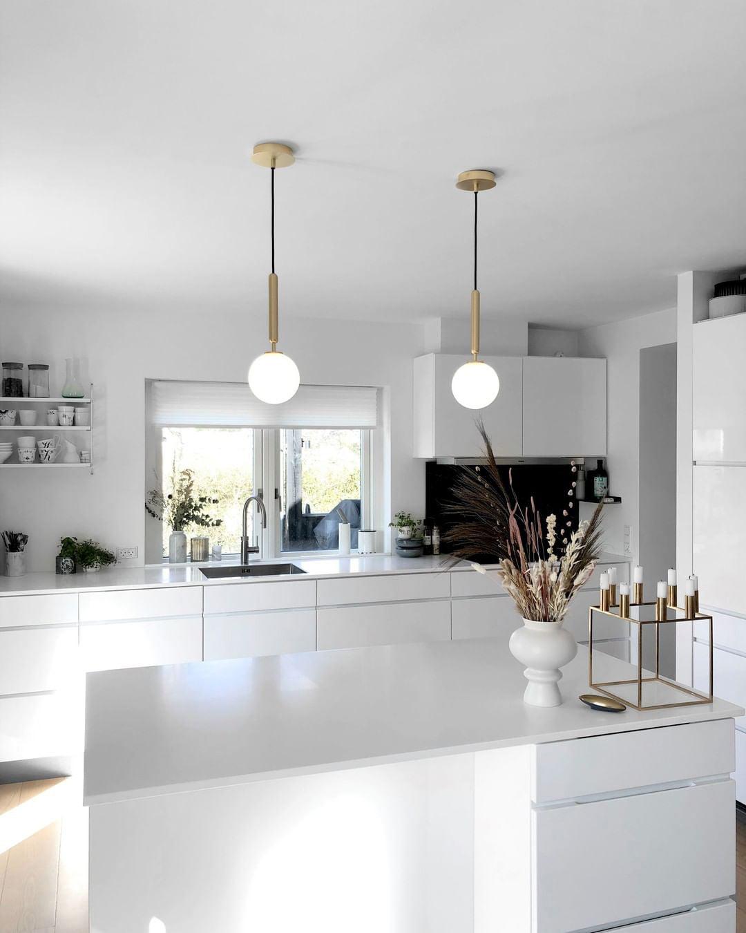 Larenol Glass Classic Industrial Pendant Light-Neutral Decor