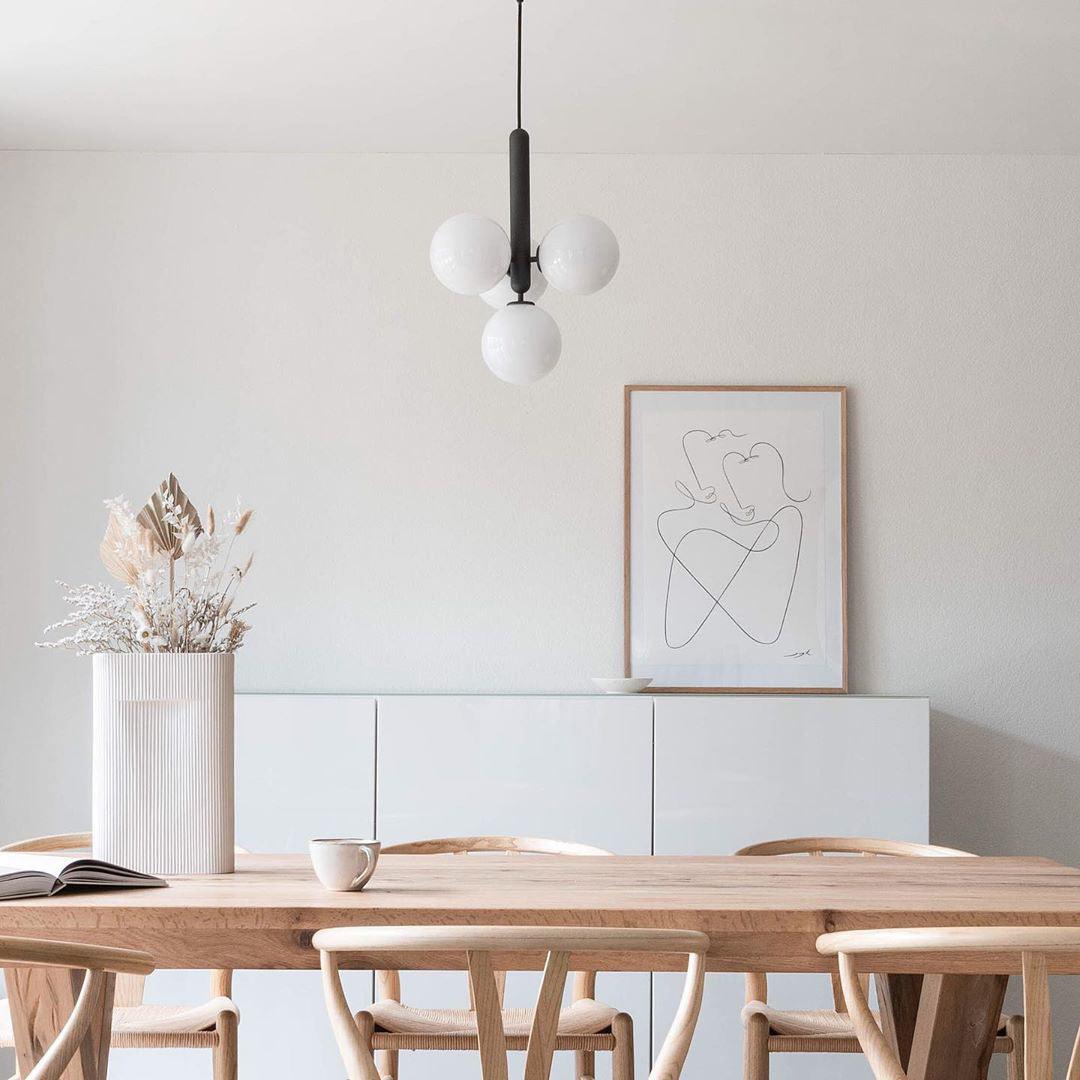 Larenol Glass Classic Industrial Pendant Light-Neutral Decor