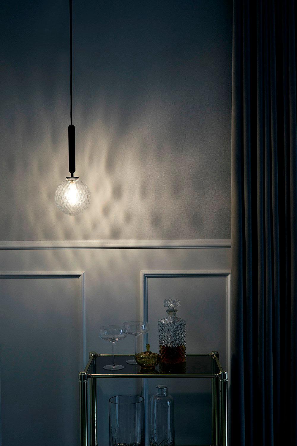 Larenol Glass Classic Industrial Pendant Light-Neutral Decor