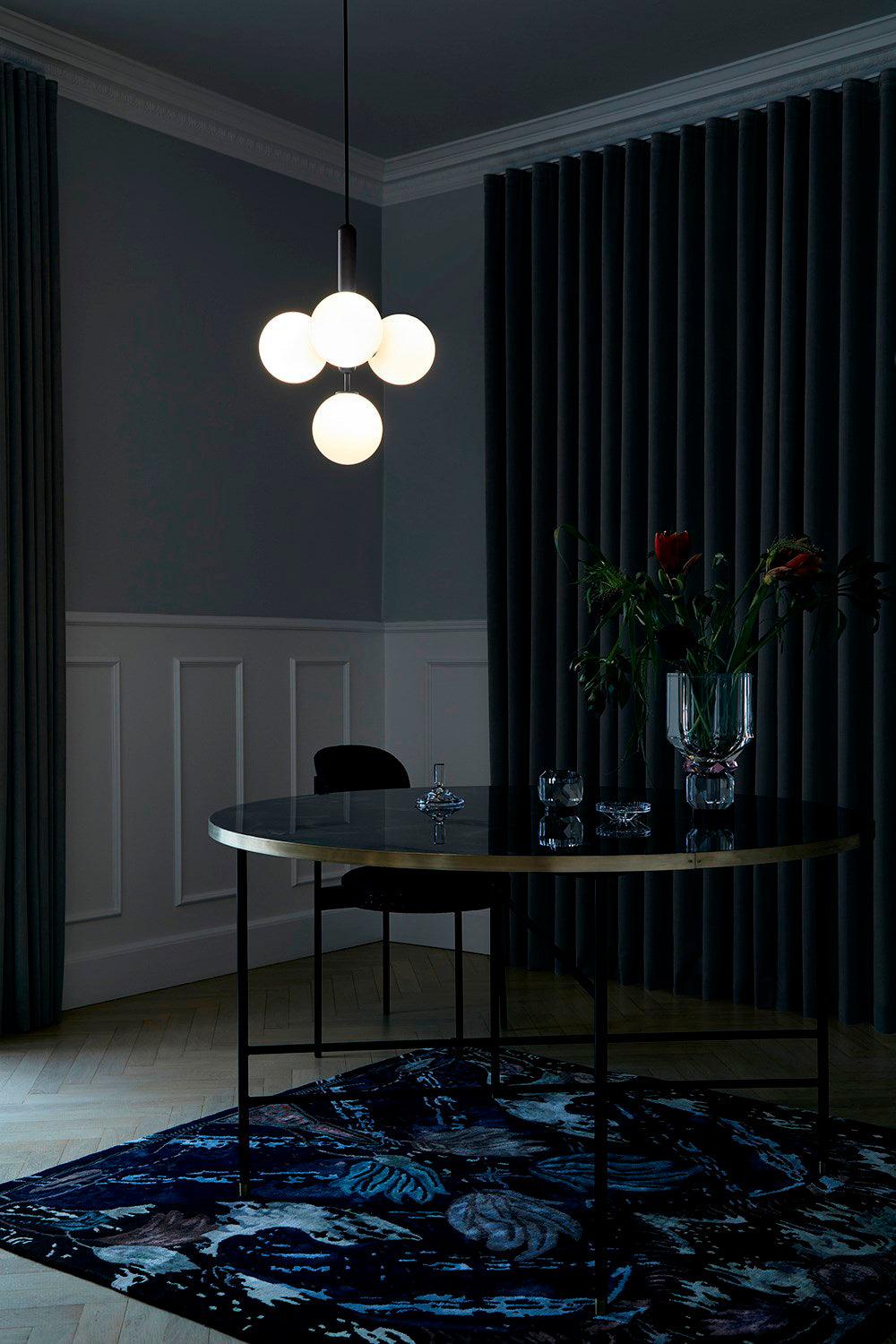Larenol Glass Classic Industrial Pendant Light-Neutral Decor