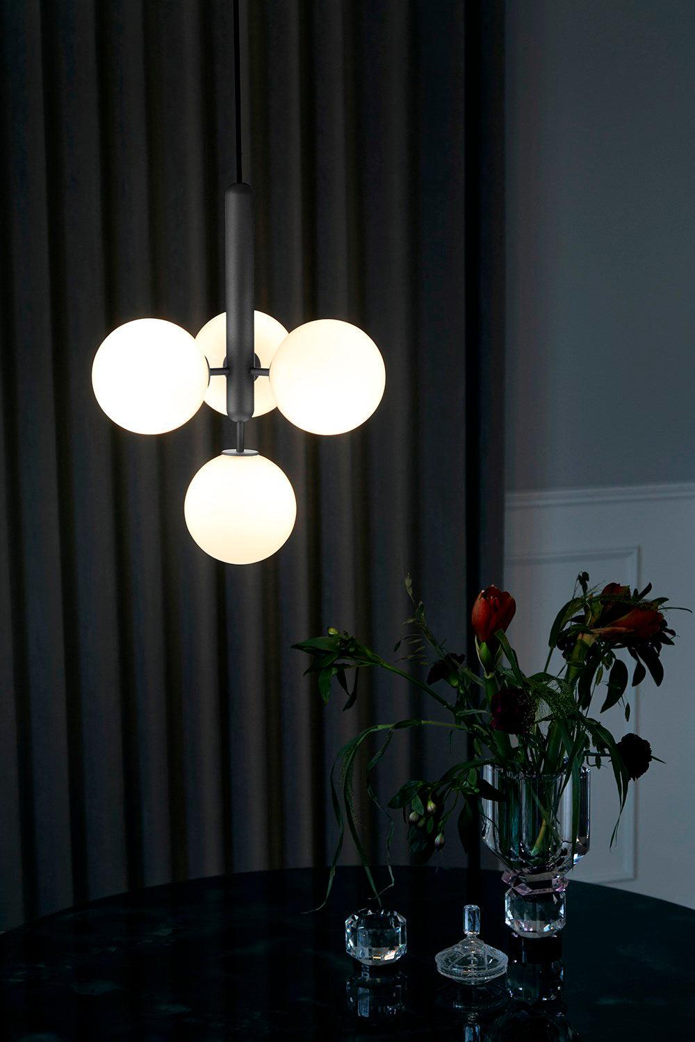 Larenol Glass Classic Industrial Pendant Light-Neutral Decor