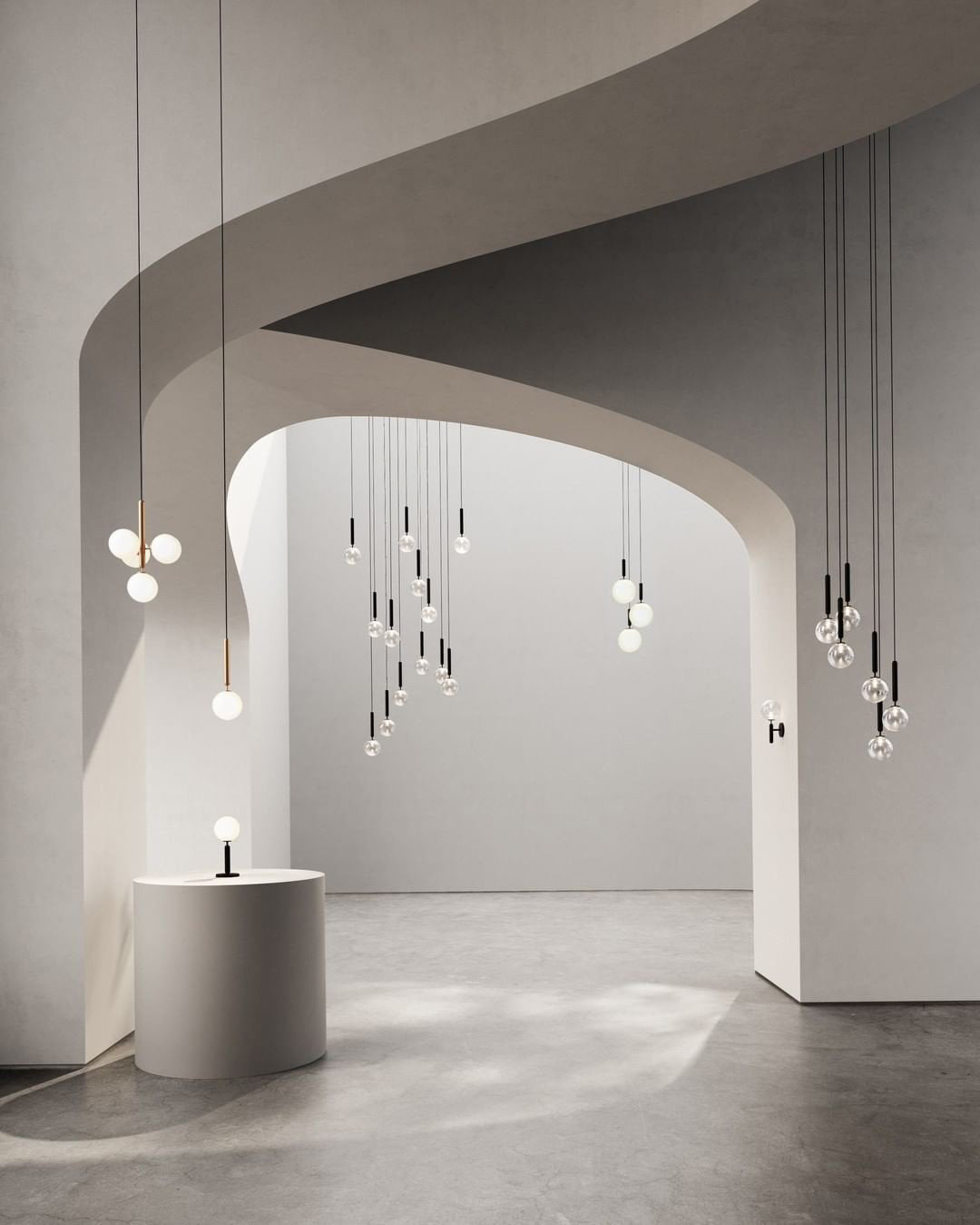 Larenol Glass Classic Industrial Pendant Light-Neutral Decor