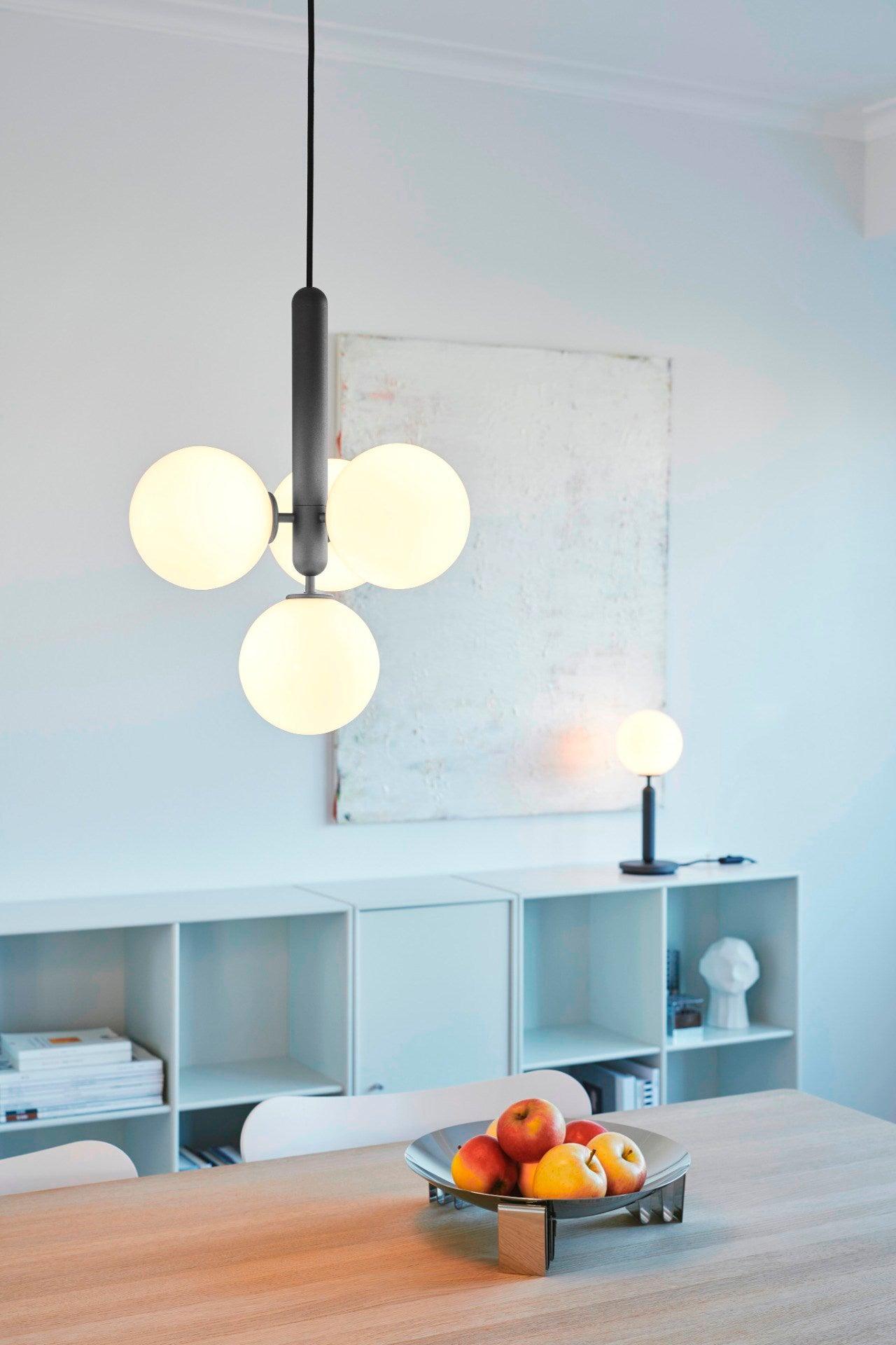 Larenol Glass Classic Industrial Pendant Light-Neutral Decor