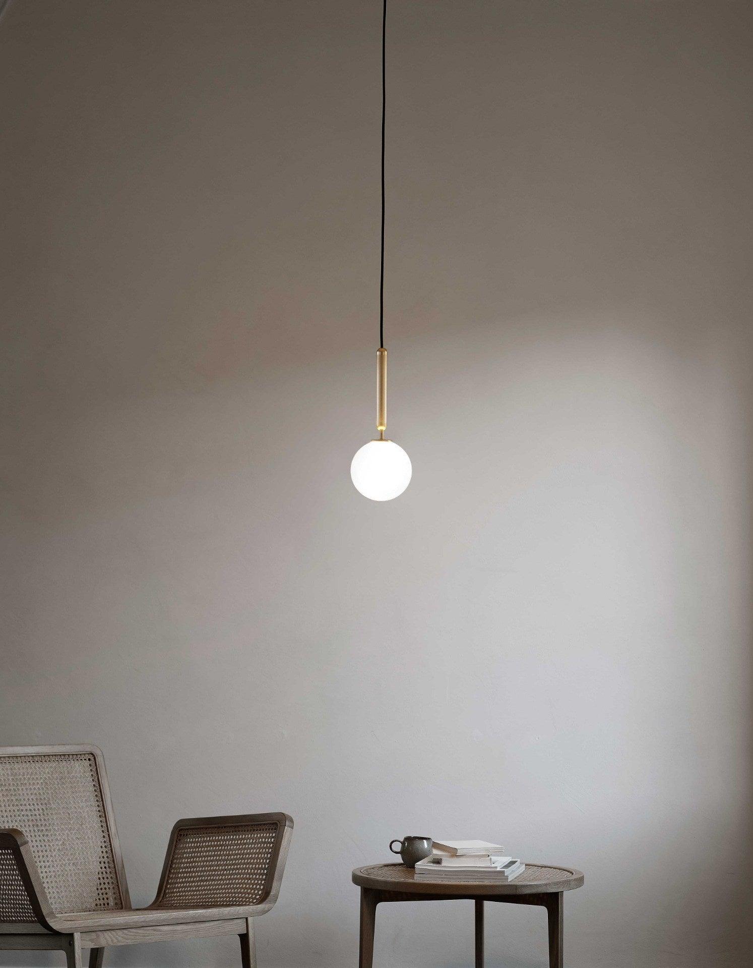 Larenol Glass Classic Industrial Pendant Light-Neutral Decor