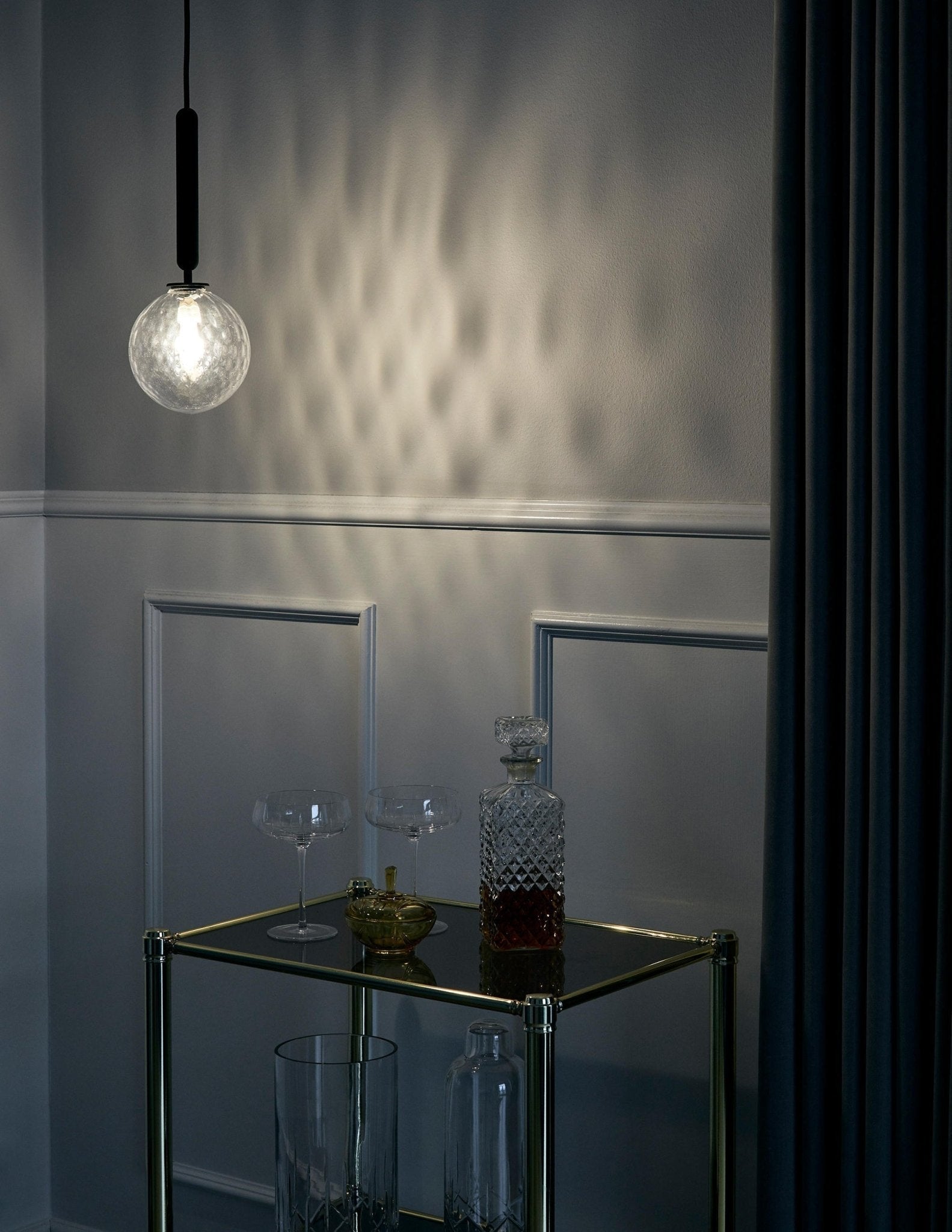 Teloza Brass Industrial Pendant Light-Neutral Decor