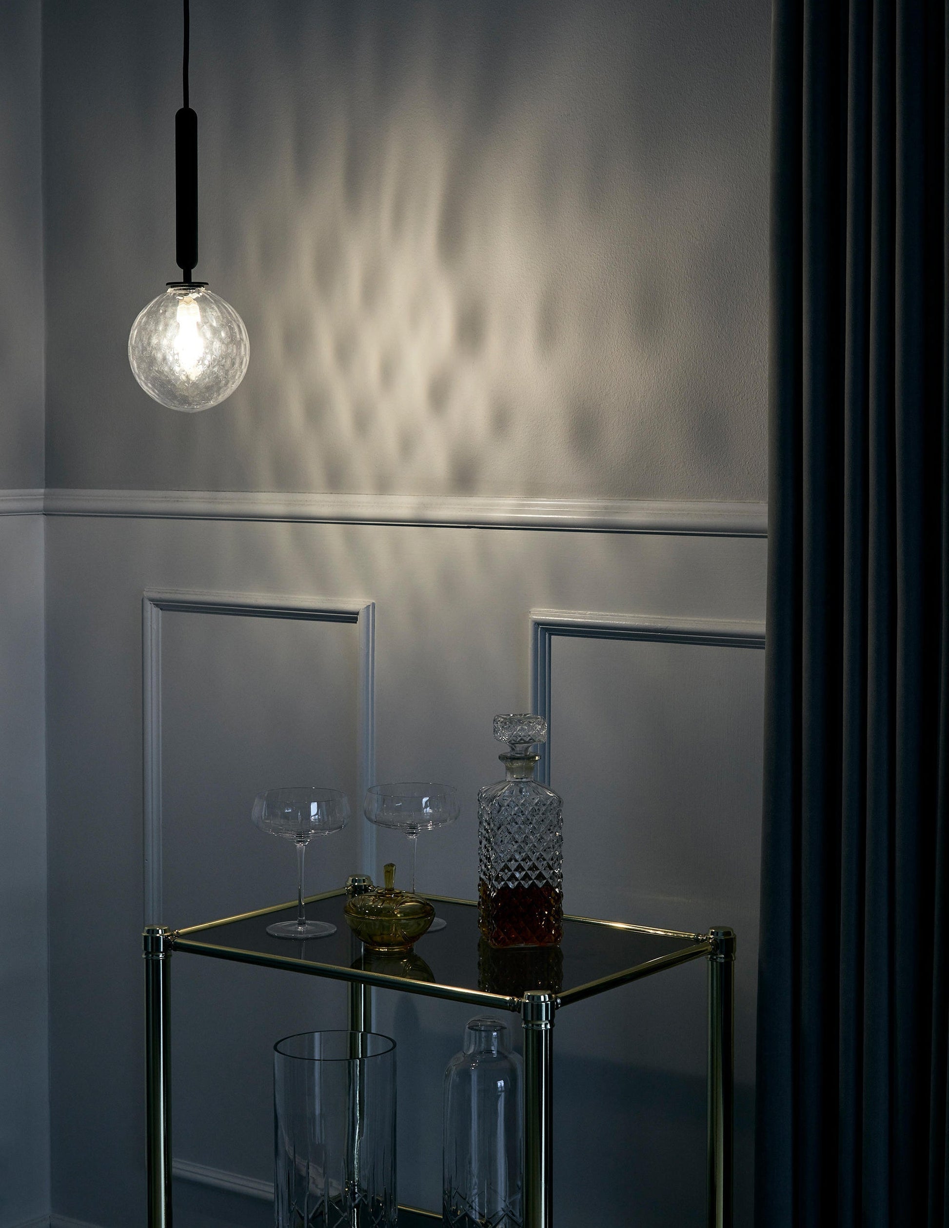 Aurelion Brass Industrial Pendant Light-Neutral Decor