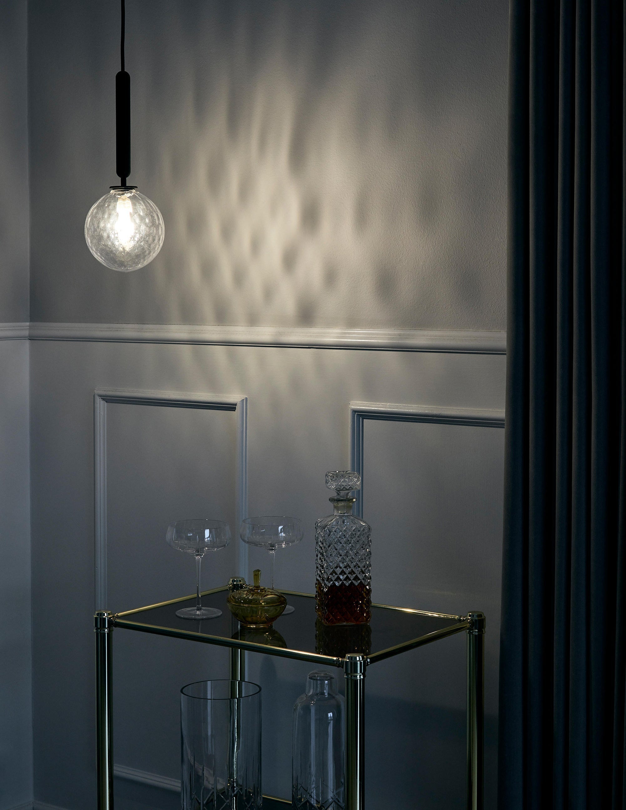 Aurelion Brass Industrial Pendant Light-Neutral Decor