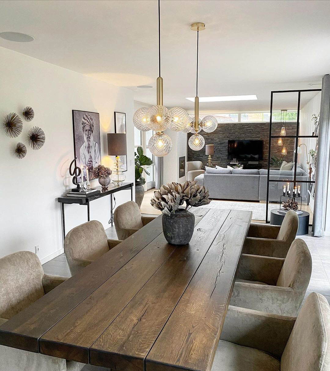 Aurelion Brass Industrial Pendant Light-Neutral Decor
