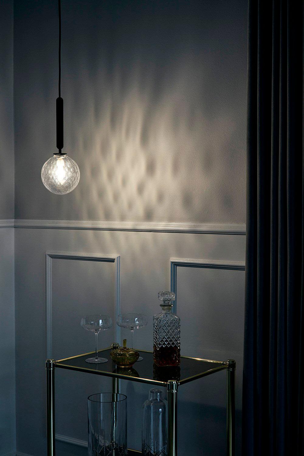 Larenol Glass Classic Industrial Pendant Light-Neutral Decor