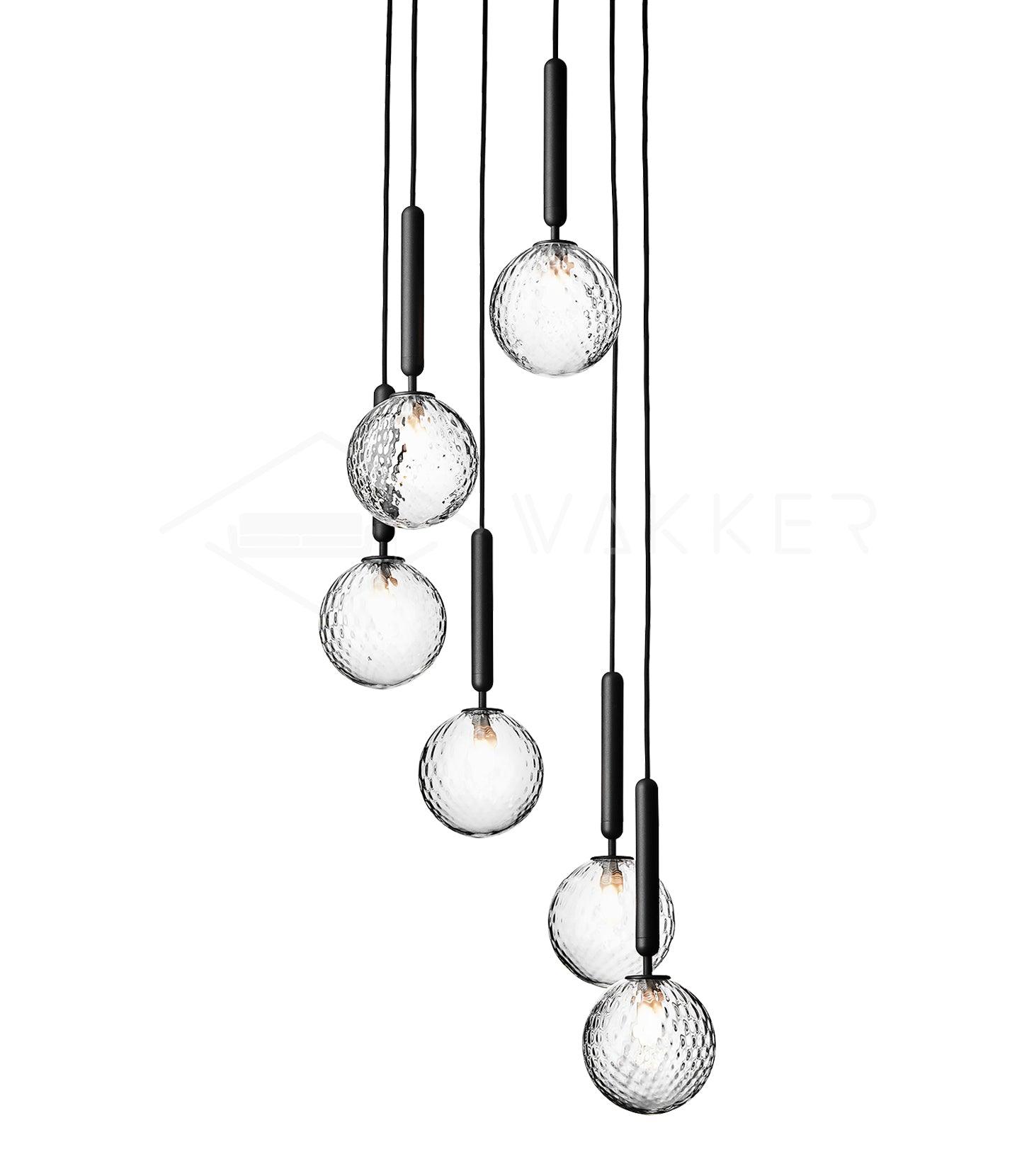 Larenol Glass Classic Industrial Pendant Light-Neutral Decor