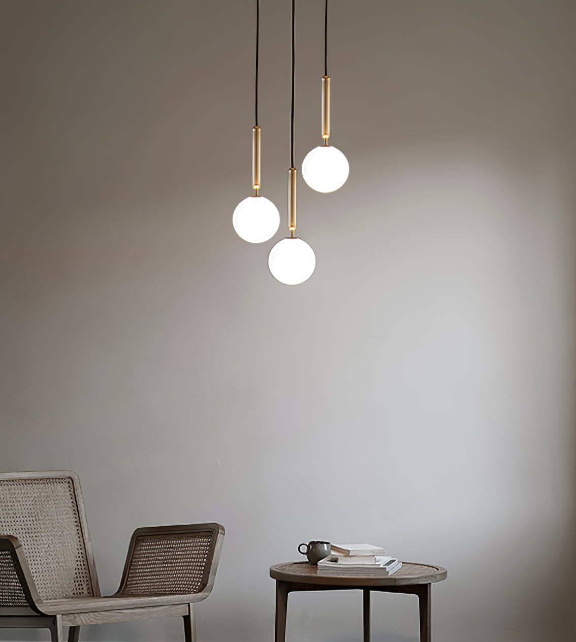 Larenol Glass Classic Industrial Pendant Light-Neutral Decor