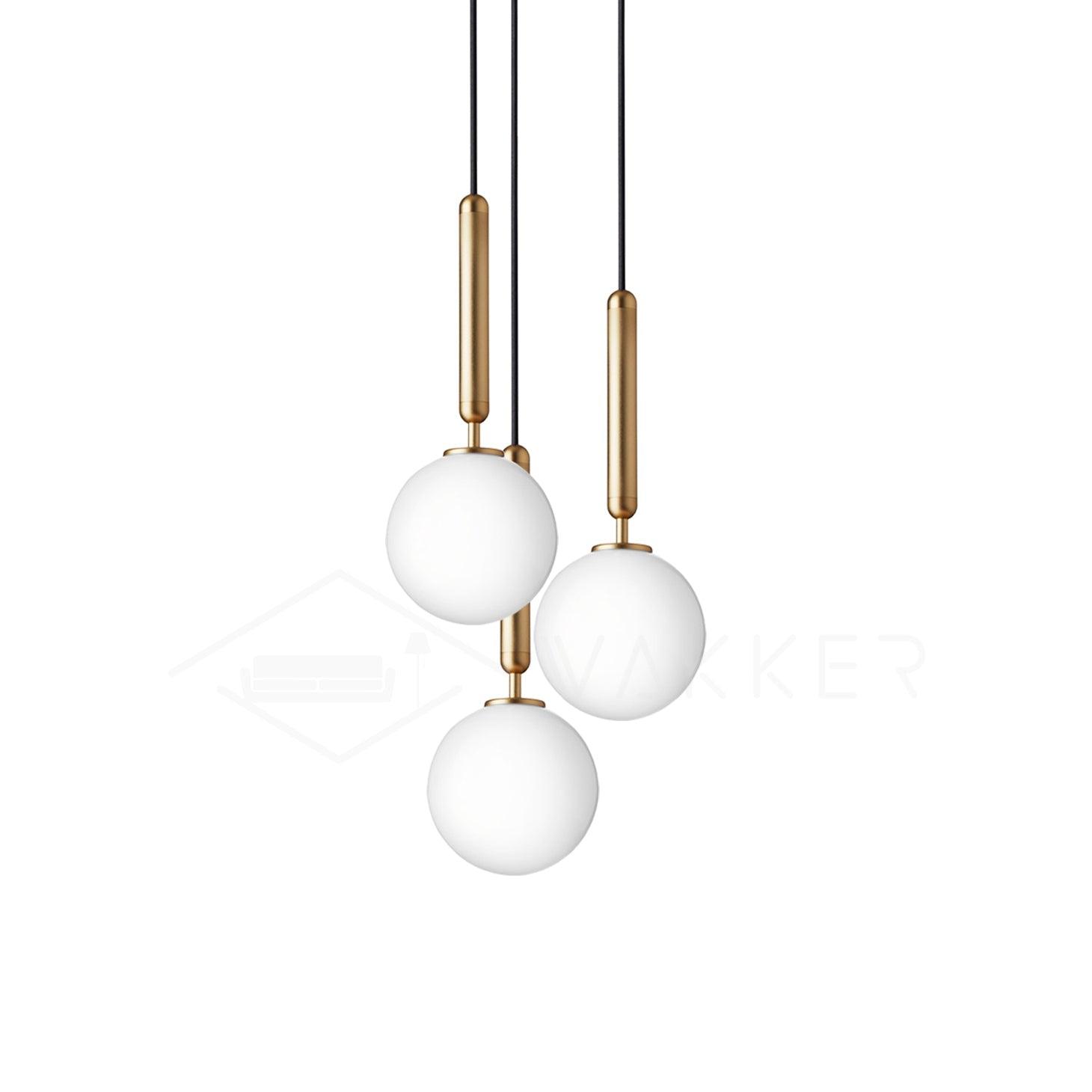 Aurelion Brass Industrial Pendant Light-Neutral Decor
