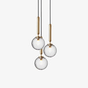 Aurelion Brass Industrial Pendant Light-Neutral Decor