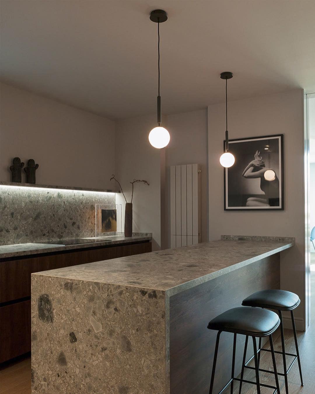Larenol Glass Classic Industrial Pendant Light-Neutral Decor