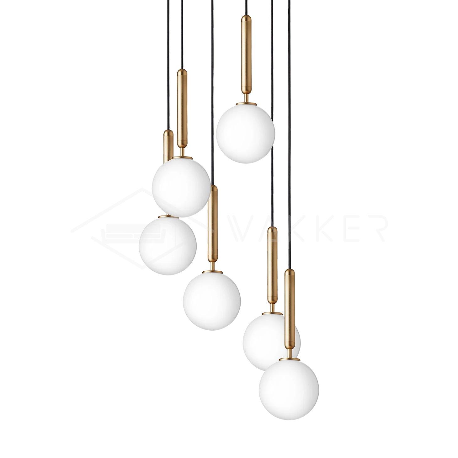 Larenol Glass Classic Industrial Pendant Light-Neutral Decor