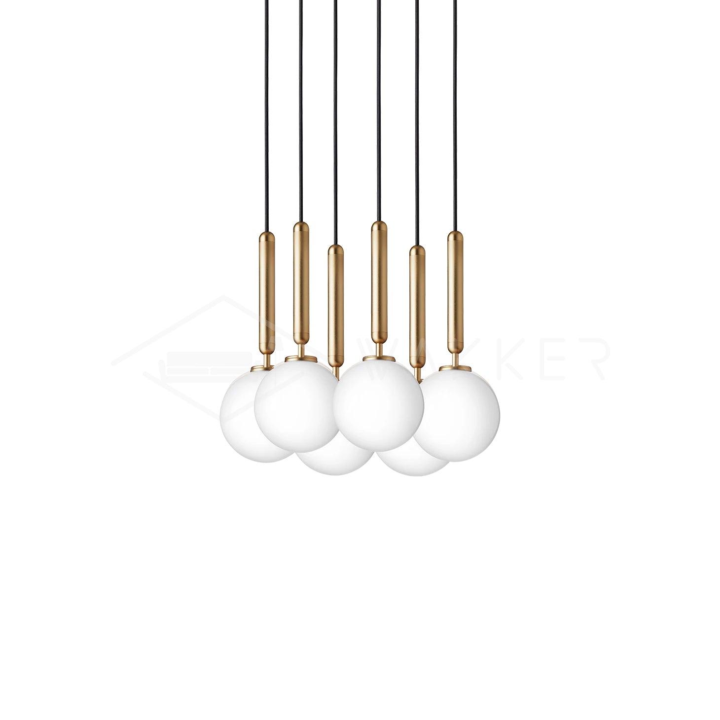 Larenol Glass Classic Industrial Pendant Light-Neutral Decor