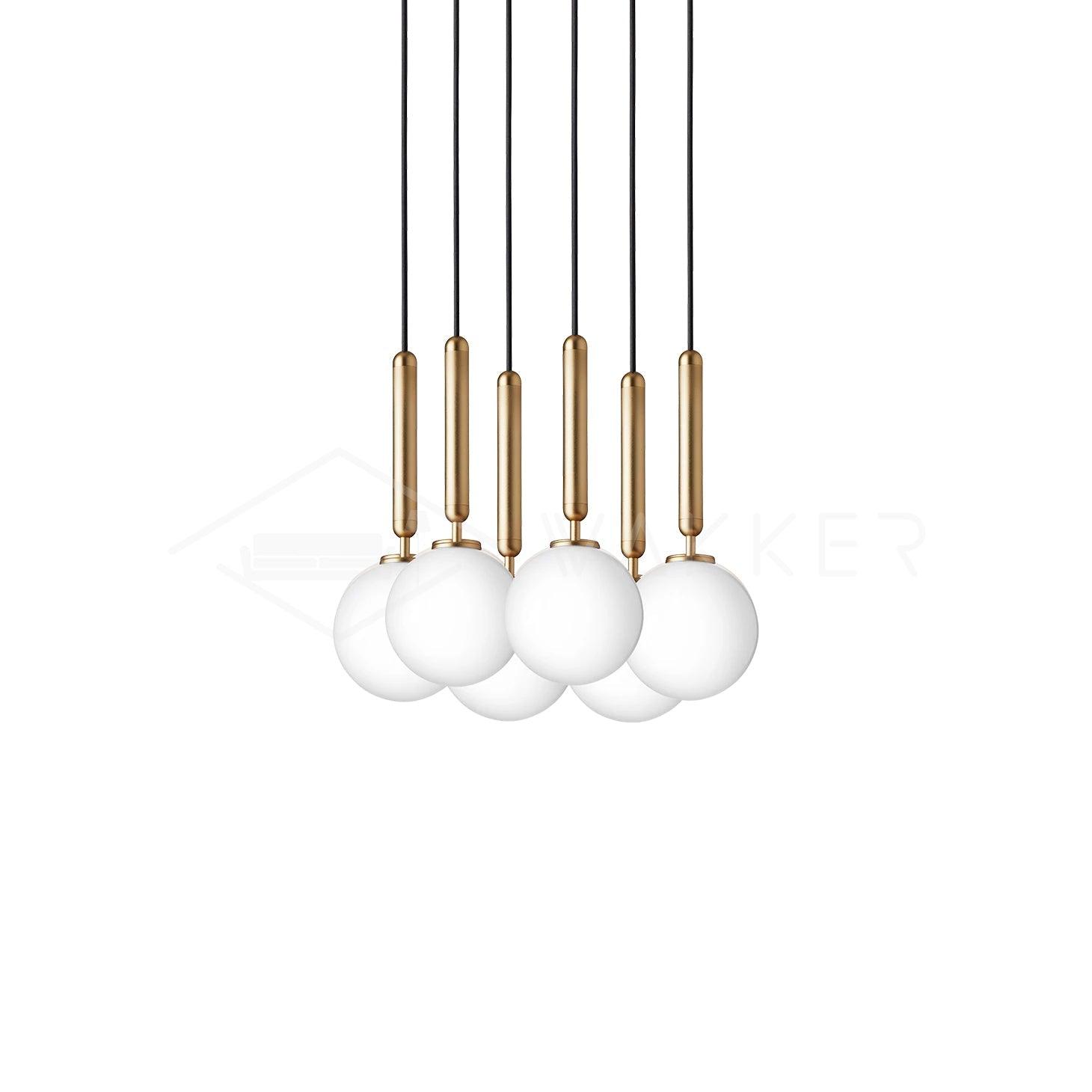 Aurelion Brass Industrial Pendant Light-Neutral Decor