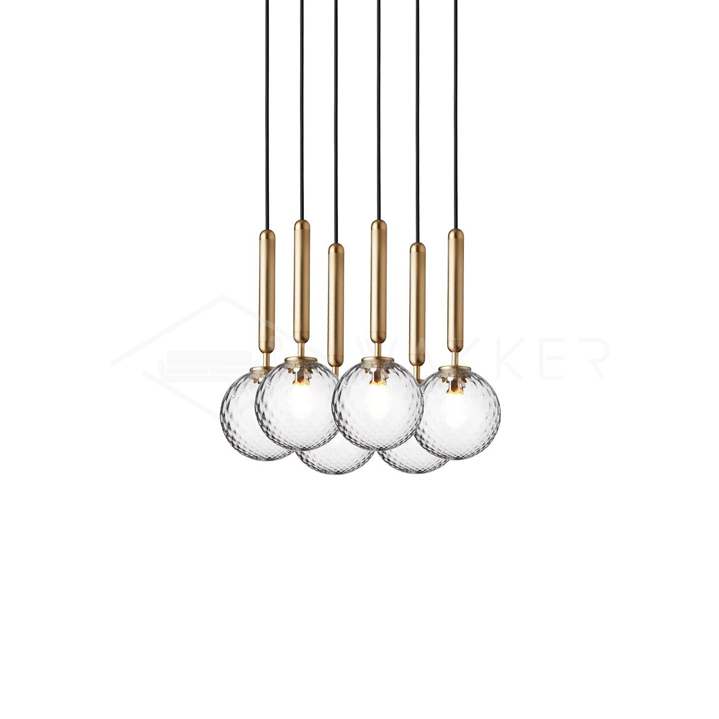 Larenol Glass Classic Industrial Pendant Light-Neutral Decor