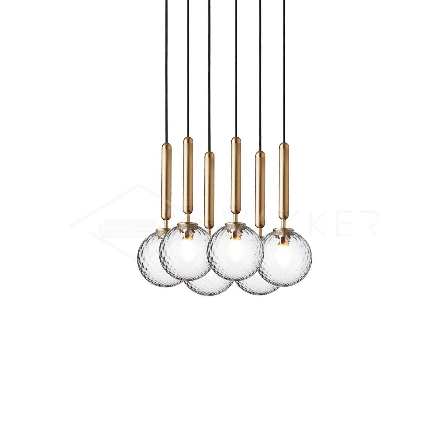 Aurelion Brass Industrial Pendant Light-Neutral Decor