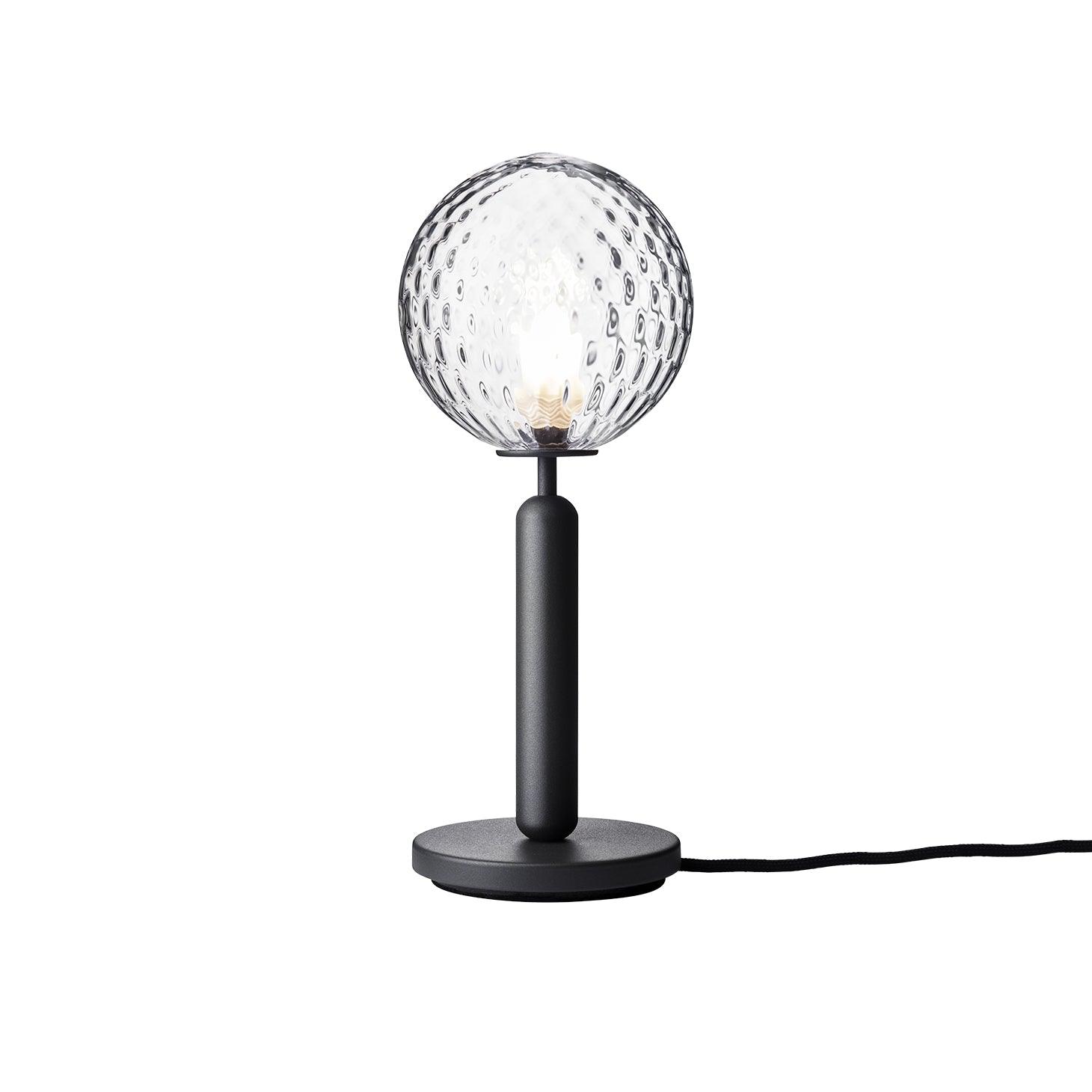 Noah Minimalist Glass Table Lamp-Neutral Decor