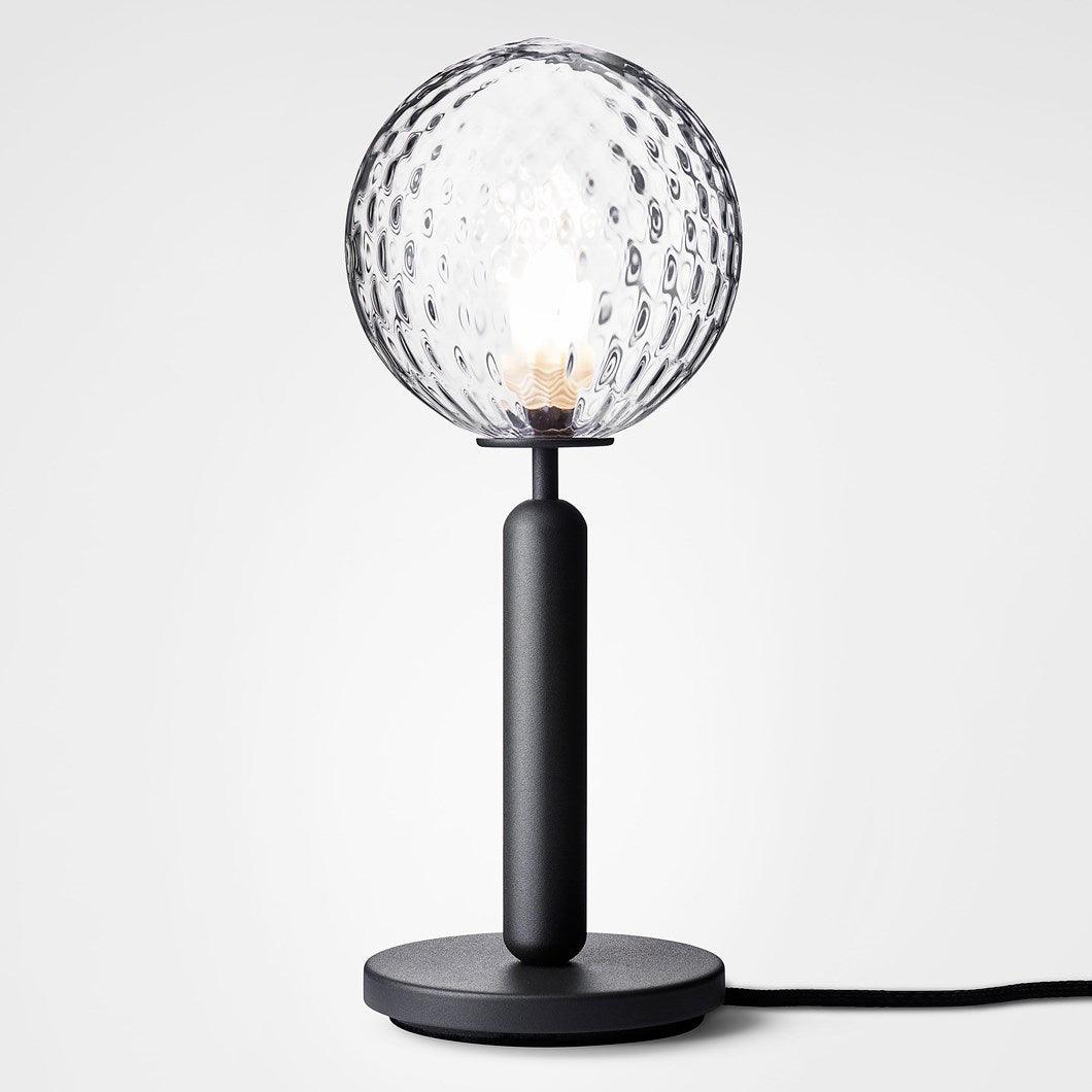 Noah Minimalist Glass Table Lamp-Neutral Decor