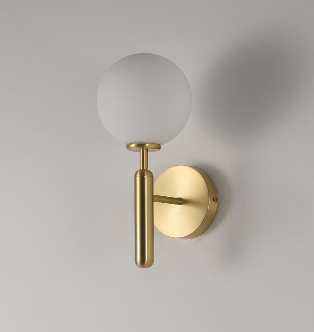 Culorara Modern Minimalist Brass Wall Lamp-Neutral Decor
