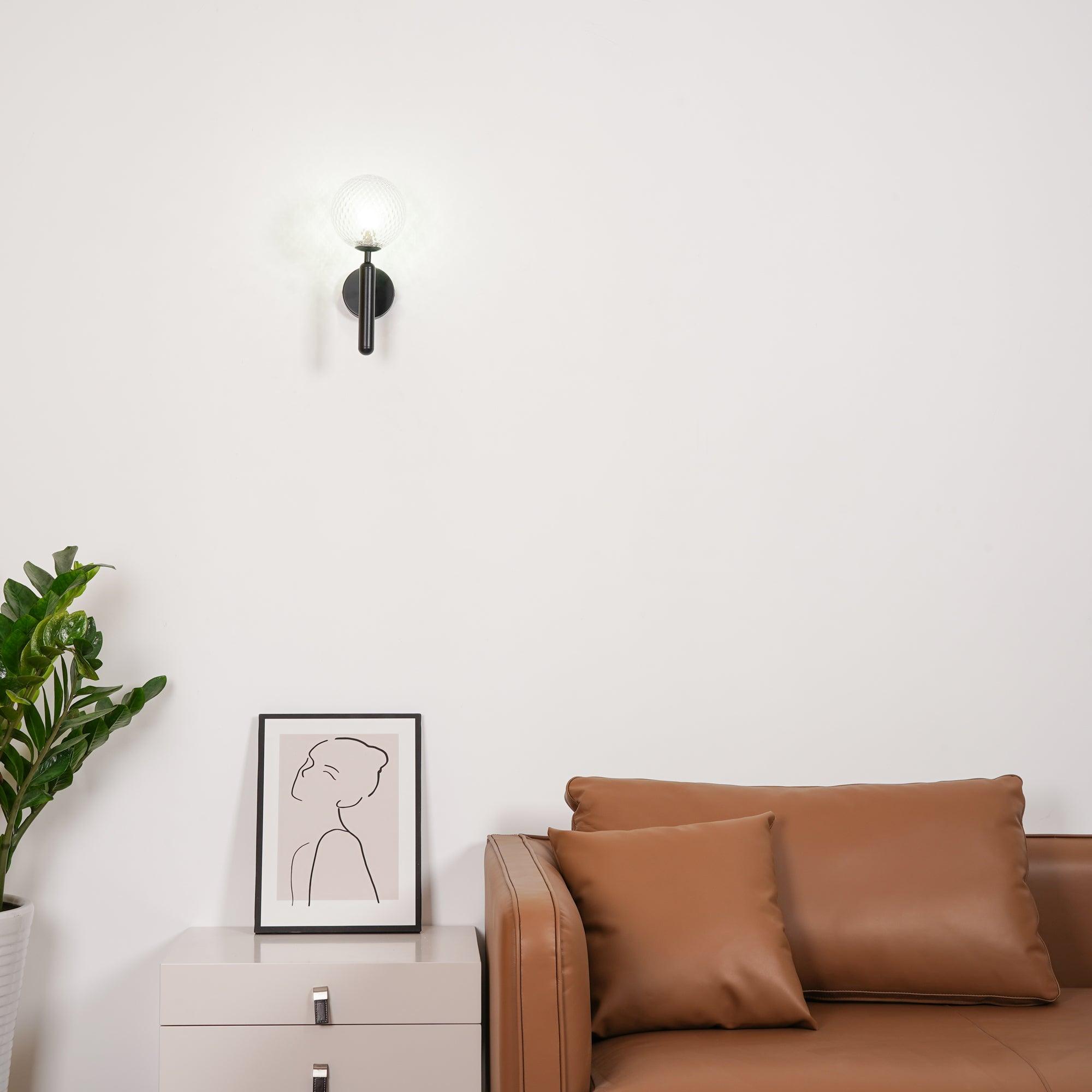 Culorara Modern Minimalist Brass Wall Lamp-Neutral Decor