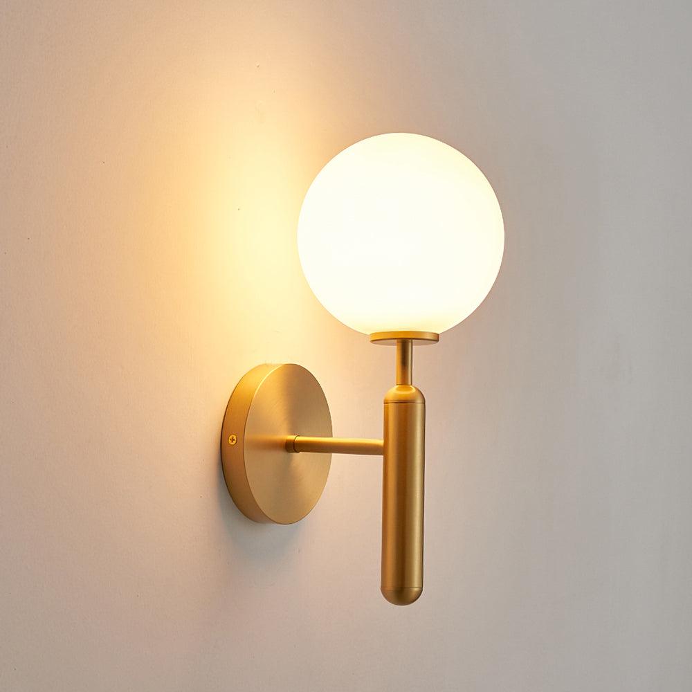 Culorara Modern Minimalist Brass Wall Lamp-Neutral Decor
