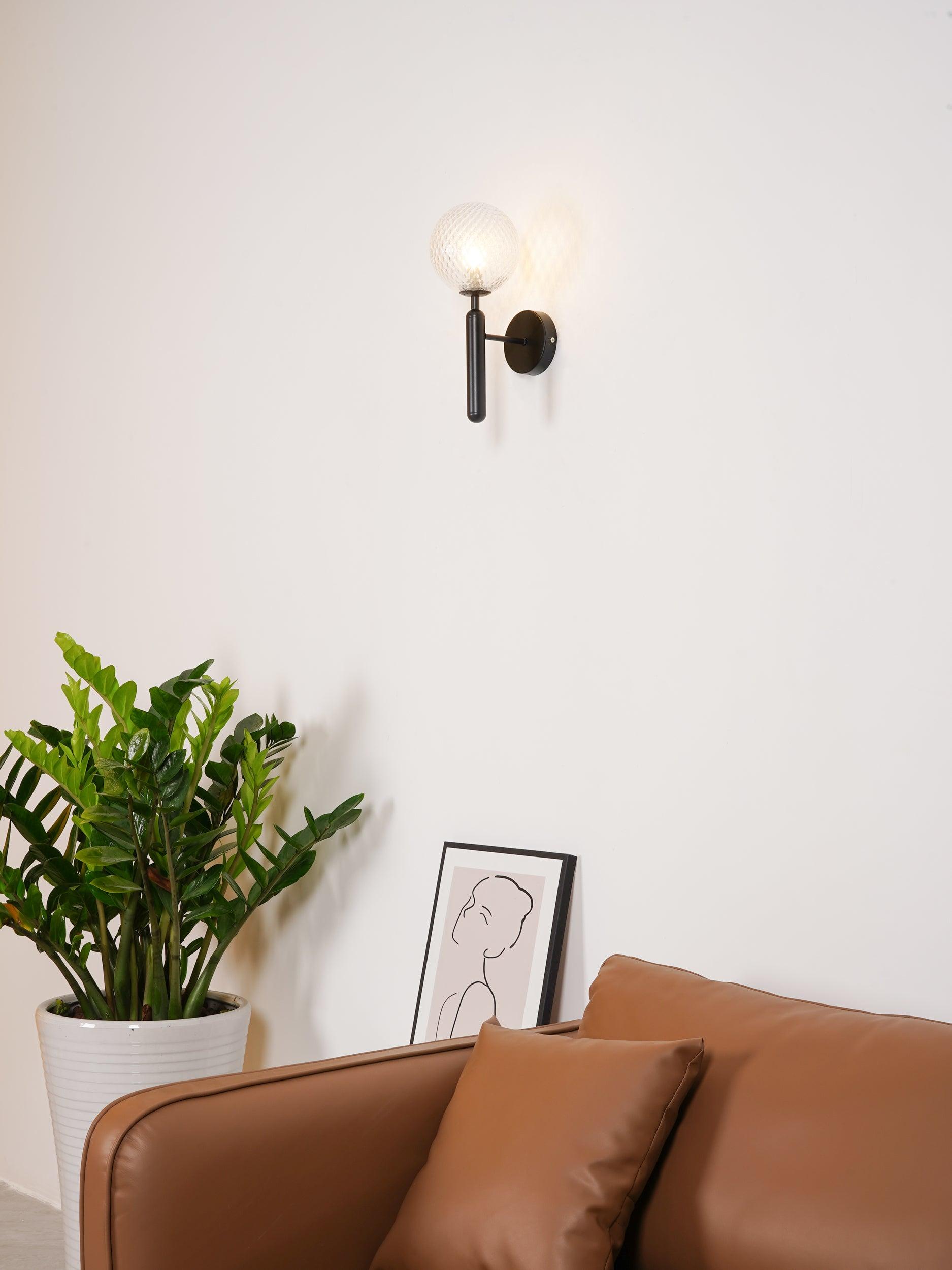 Culorara Modern Minimalist Brass Wall Lamp-Neutral Decor