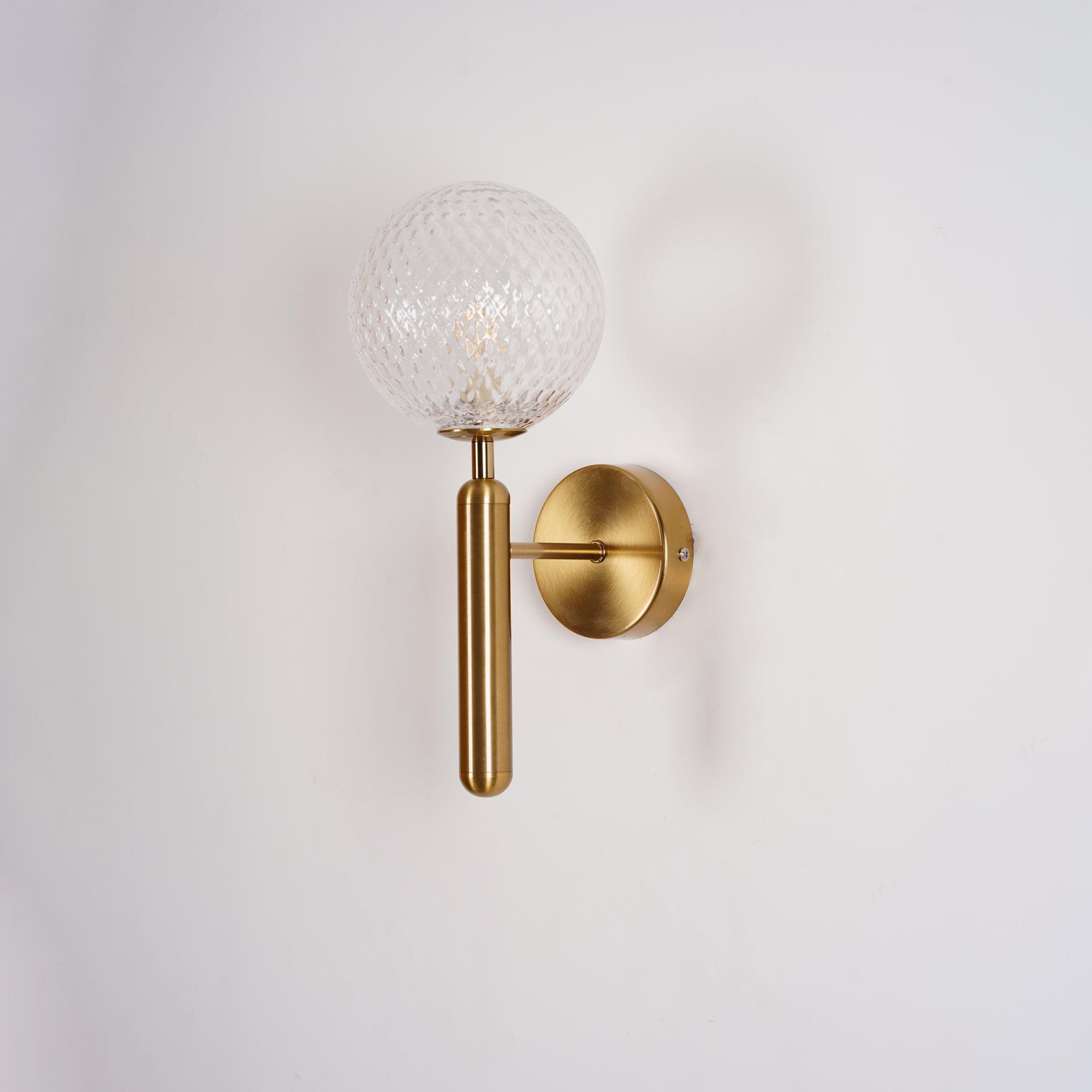 Culorara Modern Minimalist Brass Wall Lamp-Neutral Decor