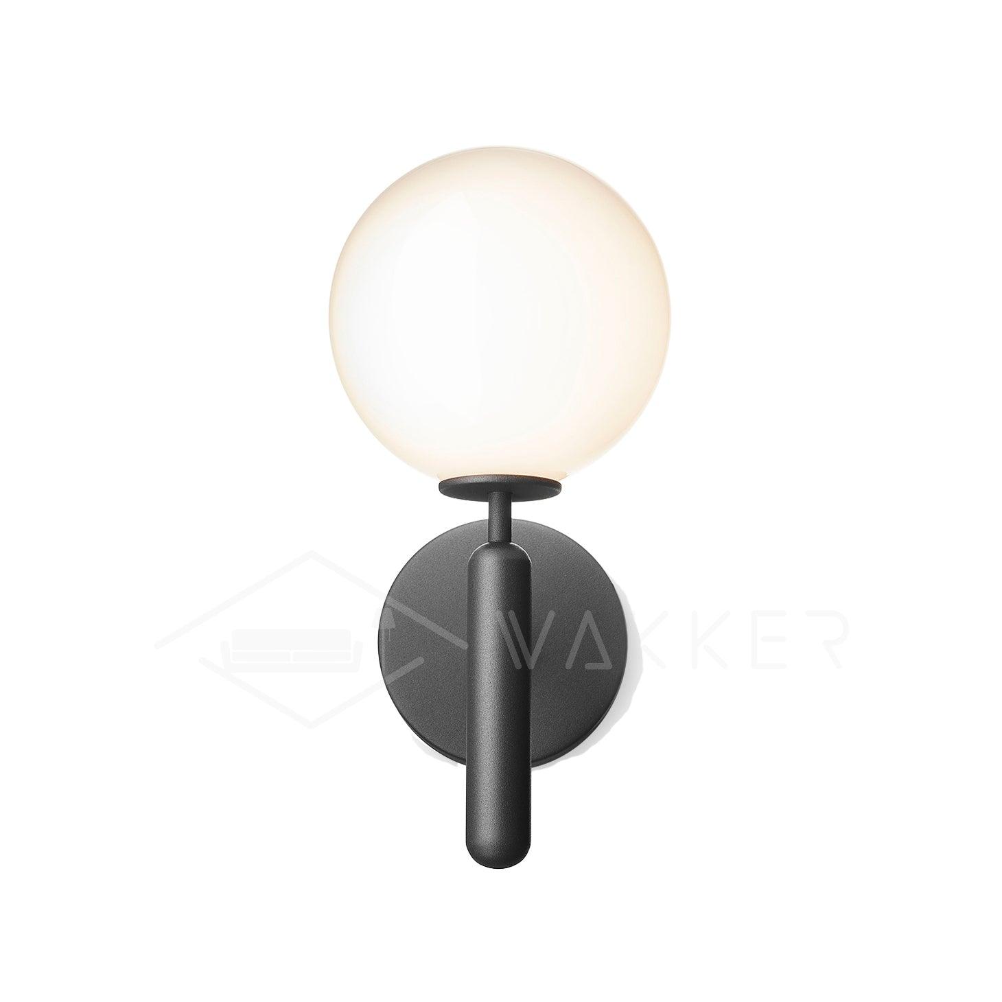 Ilirila Modern Minimalist Brass Glass Wall Light-Neutral Decor