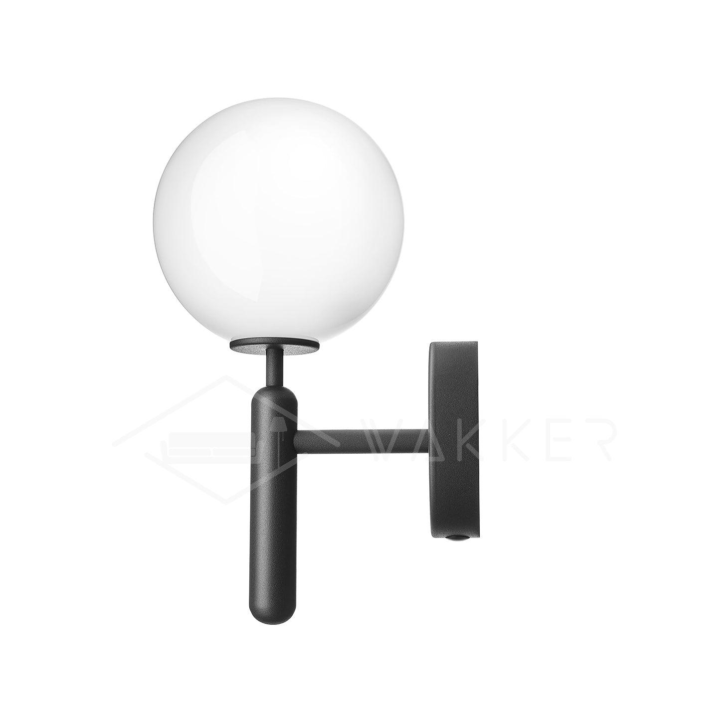 Kynlo Wall Lamp Plug In Glass Globe Nordic-Neutral Decor