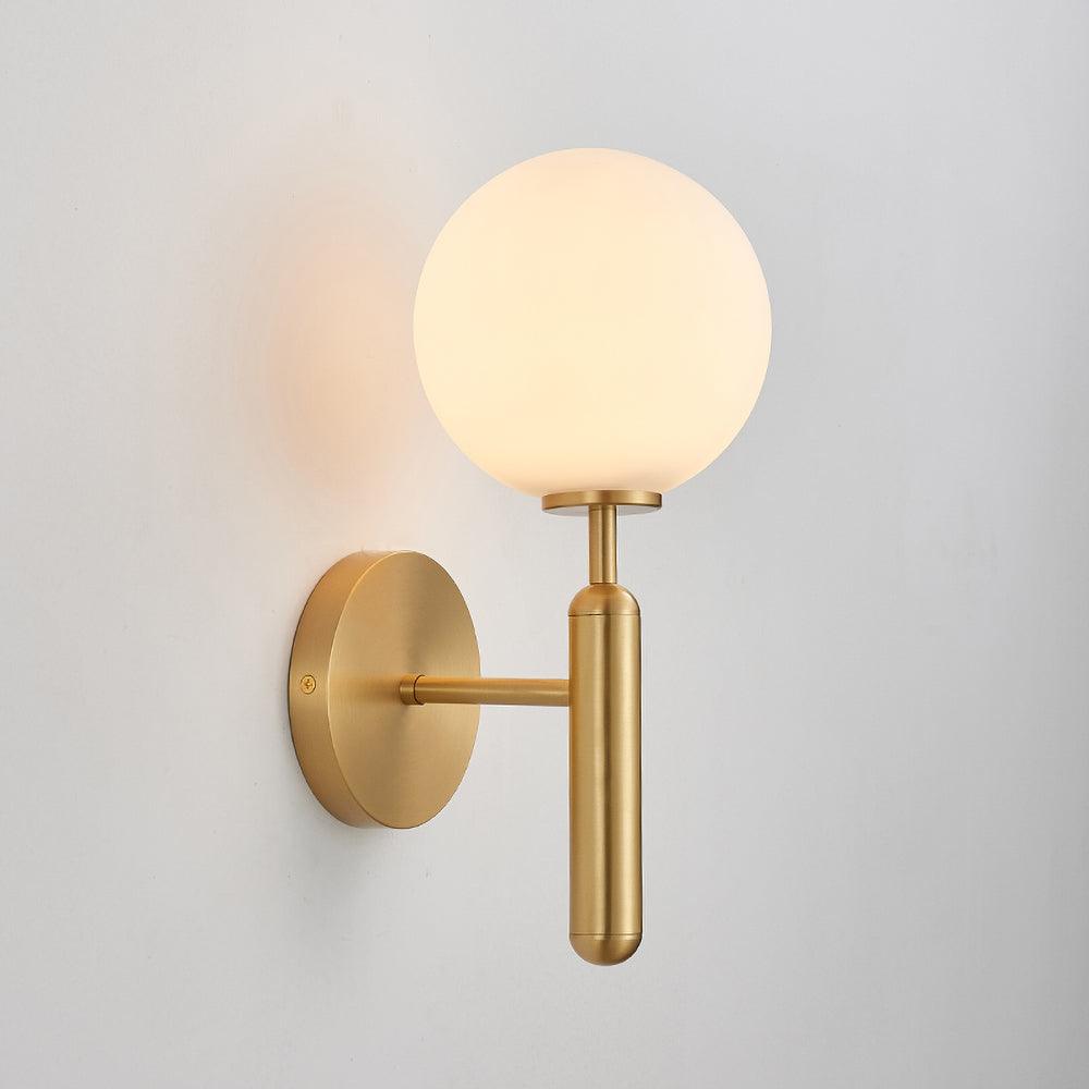 Culorara Modern Minimalist Brass Wall Lamp-Neutral Decor
